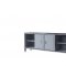 House Beatrice TV Stand 91983 Charcoal & Light Gray by Acme