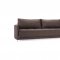 Crescent D.E. Sofa Bed by Brown in Innovation w/Chromed Legs