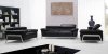 Encore Sofa Set 3Pc 0724 in Black Leather by VIG