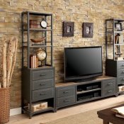 Galway Entertainment Unit 3Pc CM5904 in Graphite w/Options