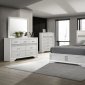 Miranda Bedroom Set 5Pc 205110 in White by Coaster w/Options