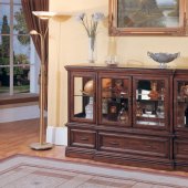 Antique Style Brown Classic Grand Manor Stratford Credenza