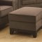 503731 Mason Sofa in Chocolate Fabric by Coaster w/Options