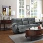 Bensonhurst Reclining Sofa 9634PW by Homelegance w/Options