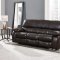 U0040 Power Motion Sofa Set in Espresso Bonded Leather by Global