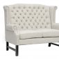 Fairfield Loveseat TOV-63102-LS in Beige Linen by TOV Furniture