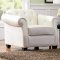 502551 Off White Bonded Leather Sofa by Coaster w/Options