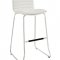 Dive Bar Stool Set of 2 in Black or White by Modway