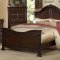 Emilie Bedroom Set 5Pc 1841 in Tudor Brown by NCFurniture