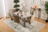 Walkerville I CM3361T 5PC Dinette Set in Champagne w/Options