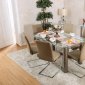 Walkerville I CM3361T 5PC Dinette Set in Champagne w/Options