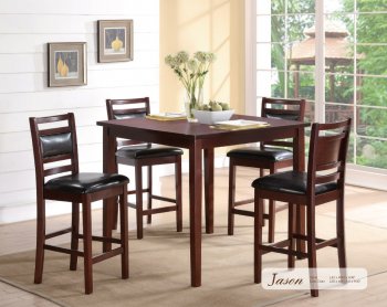 Jason 5Pc Counter Height Dinette Set [ADDS-Jason]