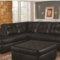 Shi 53605 Sectional Sofa in Onyx by Acme w/Options