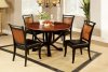 CM3034RT Salida II 5Pc Dining Set in Two-Tone w/Round Table