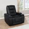 Zane Power Motion Sofa 651301PP Black by Coaster w/Options