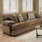 Abrianna Sofa SM5162BR in Brown Chenille Fabric w/Options