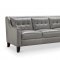 Malibu Sectional Sofa in Grey by Leather Italia w/Options