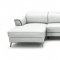 Mosley Motion Sectional Sofa 5366 in White Full Leather by VIG