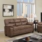 U880028 Sofa & Loveseat in Mocha Fabric by Global w/Options