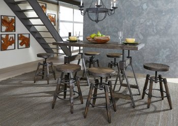 Pineville Dinette Table 170-CD in Charcoal by Liberty w/Options [LFDS-170-CD-Pineville]