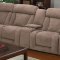 Kylie Recliner Sectional Sofa 53880 in Tan by Acme w/Options