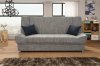 Natalia Sofa Bed in Gray Fabric by Skyler Design