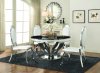 Anchorage Dining Table 107891 Coaster w/Chrome Base & Options