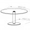 8129 Round Hi-Low Dining Table Chintaly w/Optional Lisa Chairs