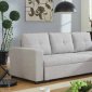 Everly Sectional Sofa 503926 in Beige Fabric by Coaster