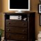 CM7998 Vandenberg Bedroom in Dark Walnut w/Optional Casegoods