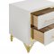 Lucia Bedroom Set 5Pc 224731 in Beige & White by Coaster