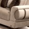 Caprice Sofa Bed in Beige Microfiber by Rain w/Optional Items