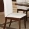 Brown Cherry Finish Classic Pedestal Dining Table w/Options