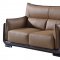 UFY220 Sofa in Tan & Brown Bonded Leather by Global w/Options