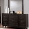 Bryony 5PC Bedroom Set CM7511 in Dark Gray w/Options