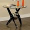 Rylie Coffee Table CM4169 in Powder Coated Black w/Options