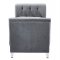 Naomi Loveseat TOV-CL11 in Grey Velvet Fabric by TOV Furniture