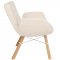 Milwood Set of 2 Accent Chairs MW25BGT in Beige by LeisureMod