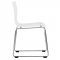 Lima Set of 4 Dining Chairs LC19CL in Clear by LeisureMod