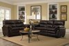 1032 Sofa in Brown Bonded Leather w/Options