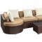 Montana Outdoor Patio Sectional 5Pc Set Choice of Color - Modway