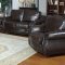 Liba Sofa in Brown Bonded Leather w/Optional Loveseat & Chair