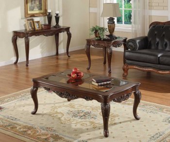 Ella Martin Coffee Table 3Pc Set 1288-301 Homelegance [HECT-1288-301 Ella Martin]