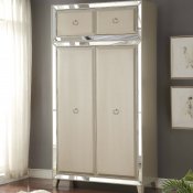 Voeville Double Wardrobe 20991 in Antique Gold by Acme