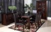 Merlot Birch Veneer Top Modern Dining Table w/Optional Items