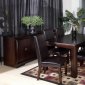 Merlot Birch Veneer Top Modern Dining Table w/Optional Items