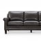 Andover Sofa & Loveseat Set in Grey Leather Italia w/Options