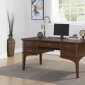 Adam Office Desk 801084 in Golden Brown by Coaster