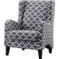 Adlai Accent Chair 1277F2S Set of 2 in Grey by Homelegance