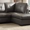 Springer Sectional Sofa 9688 in Grey by Homelegance w/Options